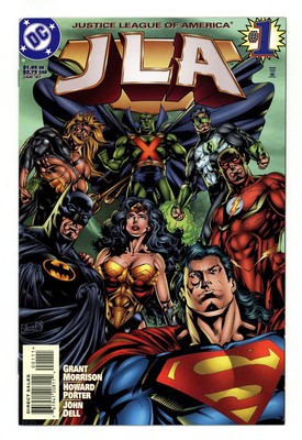 JLA #1 VF/NM 9.0 1997