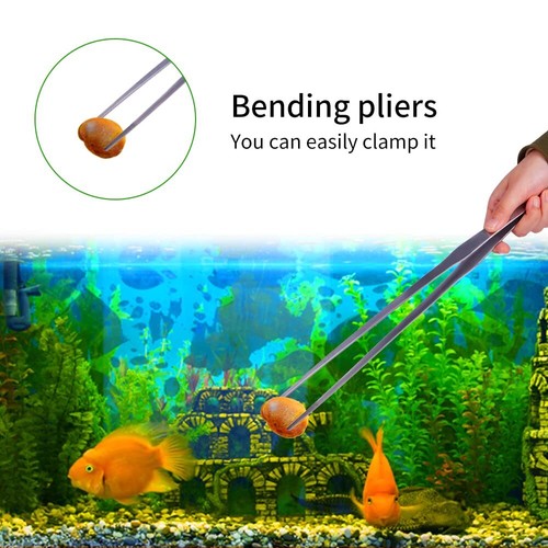 2 Pack 15 Inch Long Tweezers Curved Straight Aquascaping Tools for Aquarium - 第 4/8 張圖片