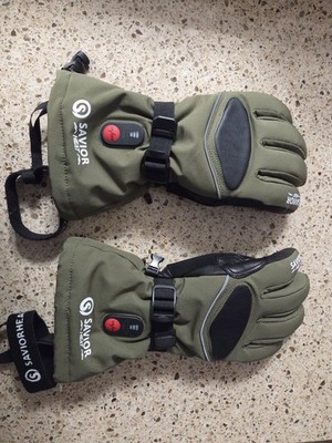 Savior Battery Heated Gloves, Size Medium