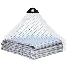 Aluminum 90% Shade Cloth - for Cars,Mesh Tarp for Greenhouse Patio Sun Shade ...