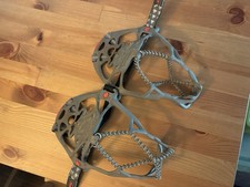 Yaktrax Pro Snow Ice Traction Cleats Size Medium Hiking Running Cleats Straps
