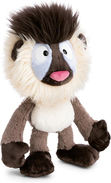 Nici Kuscheltier Mandrill Matuto 33Cm - Grau - Stofftier Aus Weichem PlüSch, Nie-image