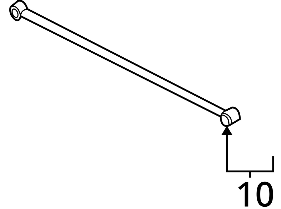 Brazo de control inferior trasero usado para: Nissan Pathfinder 2002 transversal R Foto 4 de 4