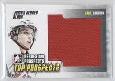 2009 ITG Heroes and Prospects Top Jumbo Jersey Black /60 Zach Boychuk #JM-35 2a8