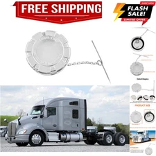 Diesel Fuel Cap for Kenworth Trucks 3 1/2” Non-Locking, Non-Vented, Solid, fo...