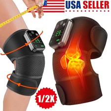 Electric Knee Massager Shoulder Brace with 3 Vibration Modes 3 Heating Levels US