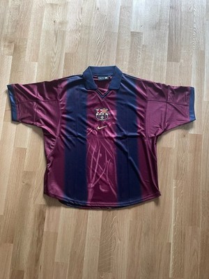 FC Barcelona x Travis Scott Cactus Jack Trikot 2000/01 Retro Size L SKELETON NEU