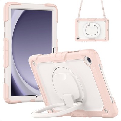 imoshion Rugged Kindersicher Schutzhülle Samsung Galaxy Tab A9 Plus - Hellrosa