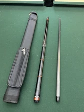 Jflowers 20-21 Pool Cue With Cls 24 Pro Shaft And Hard Case