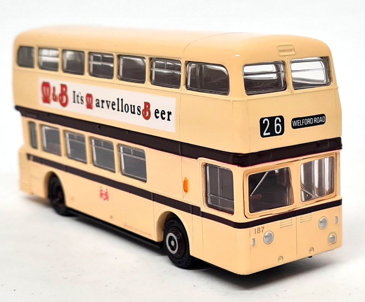 EFE 1/76 - Leyland Atlantean Leicester City 16509 Diecast Scale Model Bus