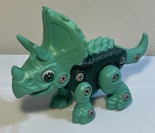 Take Apart Triceratops Toy Dinosaur Toy Kids STEM 8x5.5  