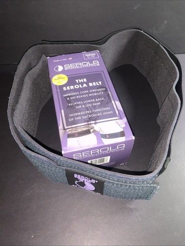 SEROLA Biomechanics Sacroiliac Pain Relief Belt Size Med Fits 34” - 40” Hip USA - Picture 4 of 7