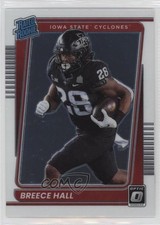 2022 Panini Chronicles Draft Picks Donruss Optic Rated Rookies Breece Hall 0qi3