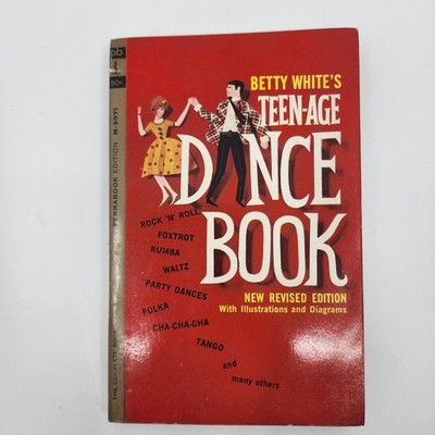 Betty White's Teen-Age Dance Book PB 1st Perma (1963) Newly Revised Ed