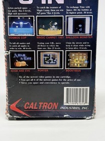 Caltron 6 in 1 Nintendo Entertainment System NES Complete CIB USA Version Rare