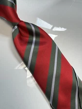 NWT VERSE 9 MULTI COLOR STRIPED STYLE PRINT SILK DESIGNS NECK TIE & HANKY