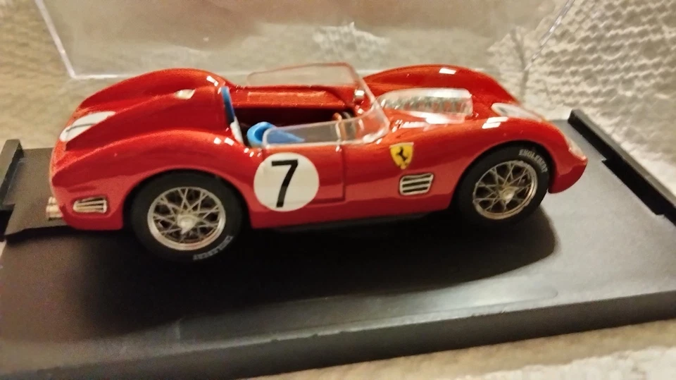 Brumm 1/43 "Ferrari 250 TR59" Sebring 1959 Dan Gurney-Chuck Daigh #7  Loose w/Bx - Image 2 of 4