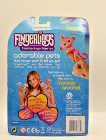 New 2016 Fingerlings Summer Pink Baby Monkey Motion & Sounds Toy