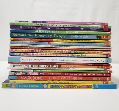 Kids 2nd Grade Chapter Books Lot Of 20 Classroom Teacher Library Set RL2 Second