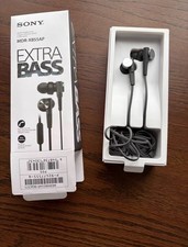 SONY MDR-XB55AP Bass Booster In-Ear Headphones In-line Remote Mic For-2 Colors
