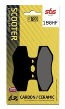 SBS BRAKE PAD CERAMIC STREET YAMAHA XC 125 C, MBK FLAME X 125 190HF