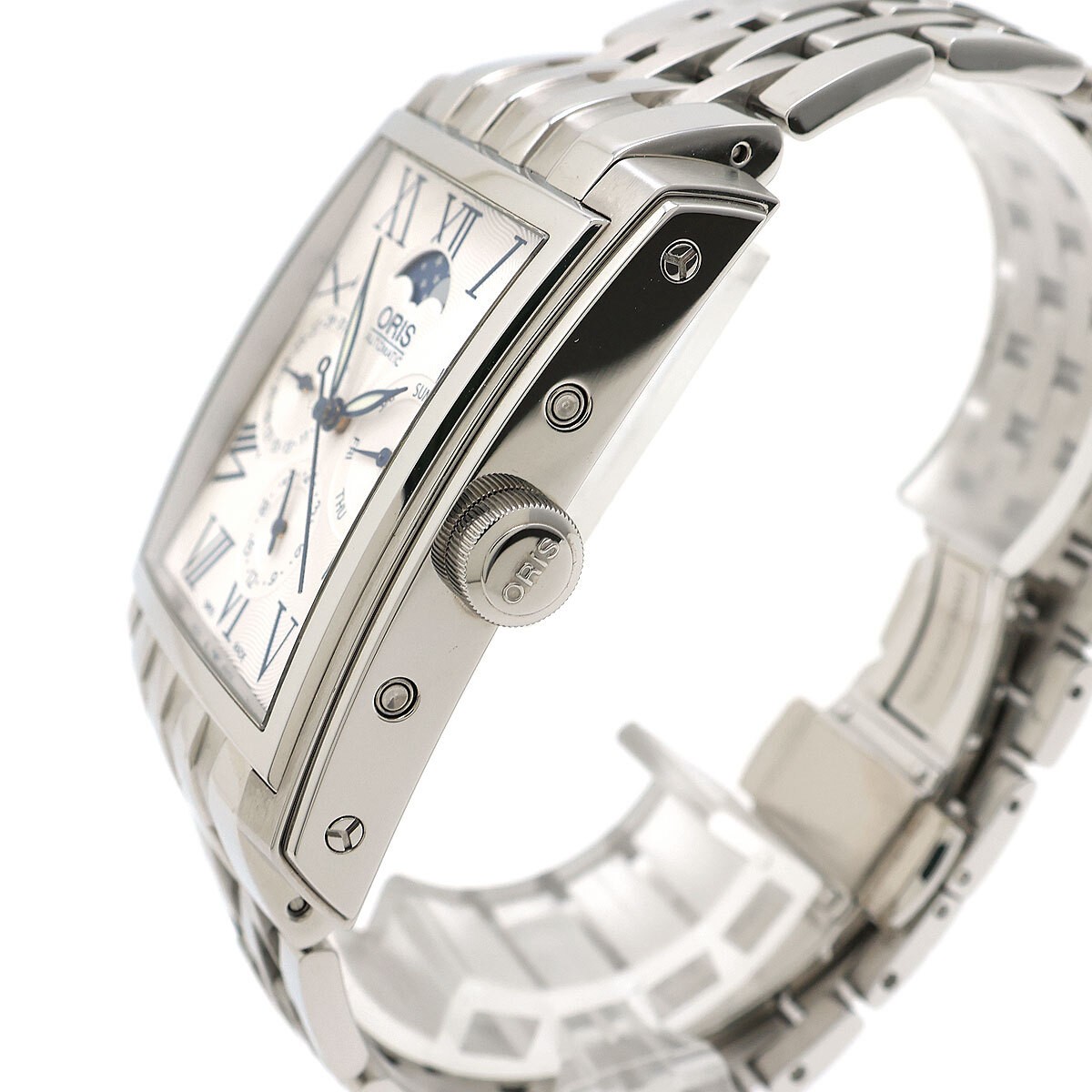 Oris Rectangular Complication 01.581.7658 Watch D… - image 2