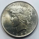 *1923 PEACE DOLLAR* NR #G4589