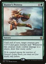 Hunter's Prowess - Light Play MTG Explorers of Ixalan