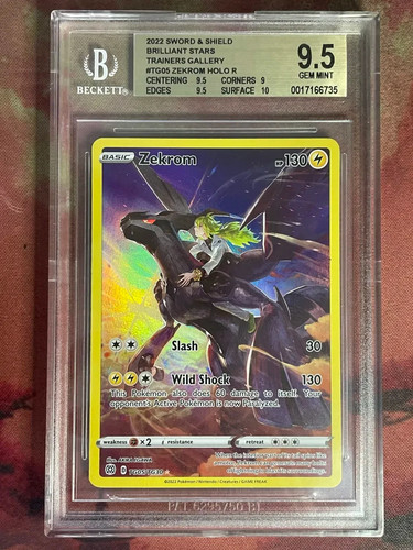 Zekrom graded BGS 9.5 for sale on eBay