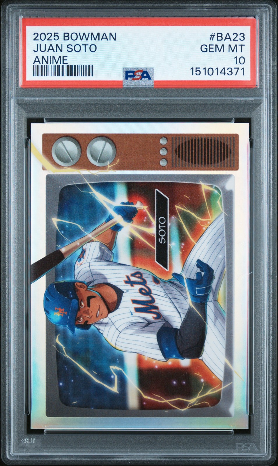 2025 BOWMAN ANIME #BA23 JUAN SOTO PSA 10