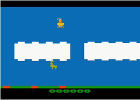 TOSSING COOKIES Atari 2600 homebrew videogame video game cartridge VCS Christmas