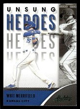 2021 Panini Absolute #UH-8 Whit Merrifield Unsung Heroes Green card
