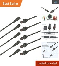 20AWG 3-Pin Waterproof Electrical Connector Set