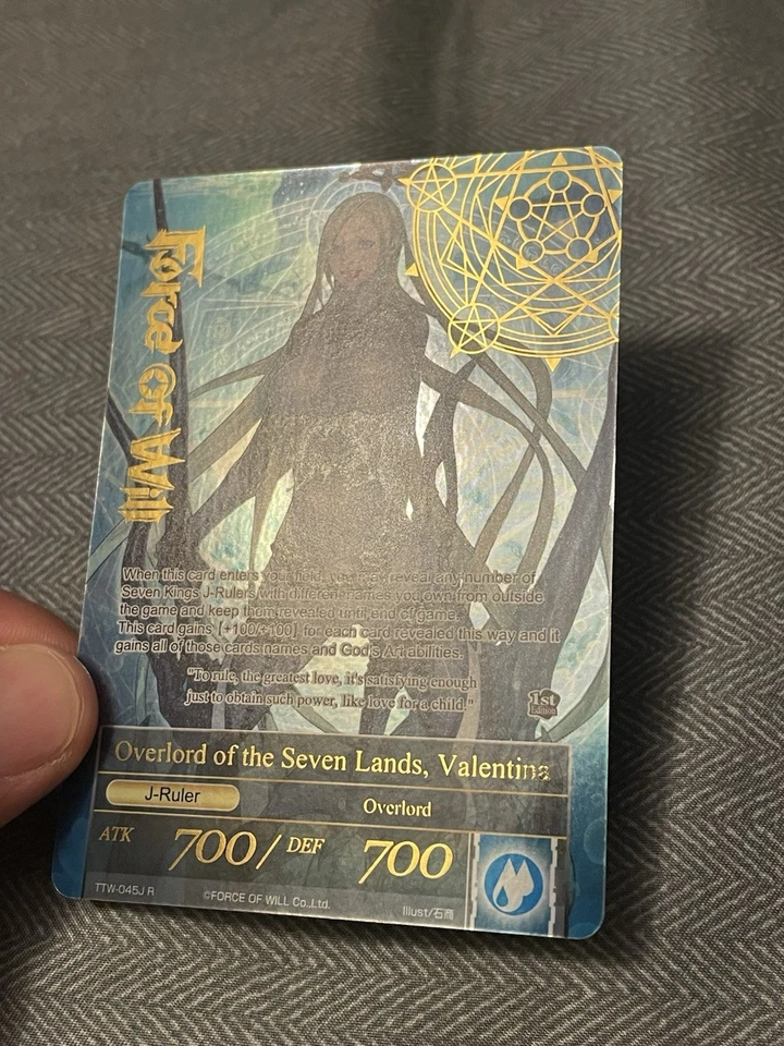 Overlord of the Seven lands, Valentina, Plotting Lord of the Seas FOW ttw-045 R - Image 2 of 4