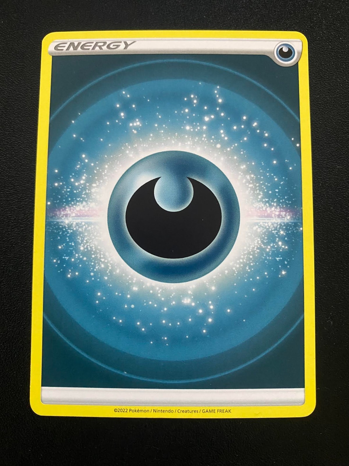 2022 Basic Darkness Energy Pokemon Trading Card