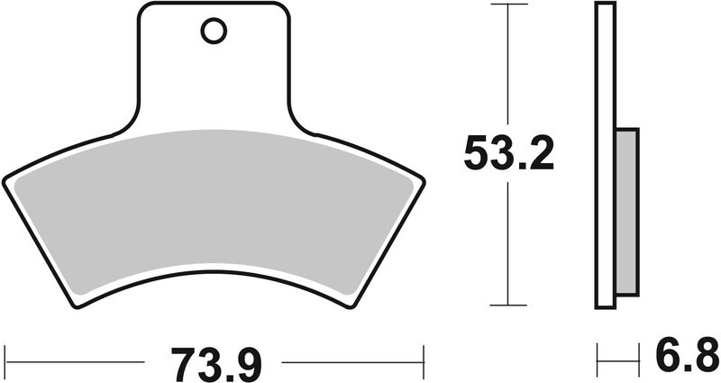 Plaquettes de frein BREMBO tout terrain métal fritté pour vos sorties enduro dominicales