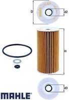 Mahle OX424D ÖLfilter MotoröLfilter FüR Hyundai FüR Kia