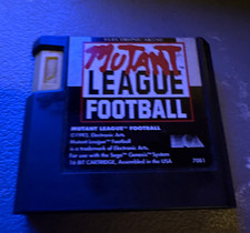 Electronic Arts Mutant League Football Sega Genesis Video Game Cartridge