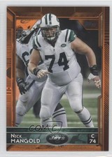 2015 Topps Factory Set Hobby Orange 4/75 Nick Mangold #152 0b2