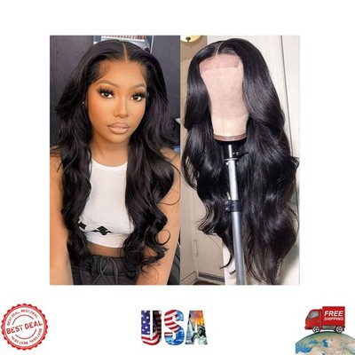 Stylish 22 Inch Body Wave Lace Wig - Easy Wear and Go Solution for Black Women