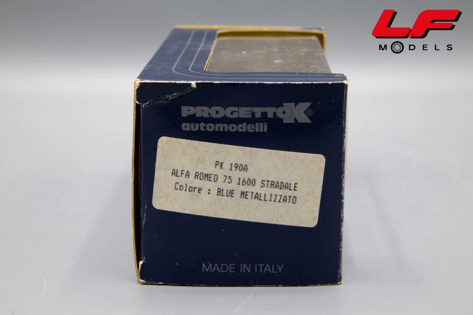 1:43 Alfa Romeo 75 1.6 Stradale PK190A - Progetto K - Immagine 3 di 4