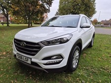 Hyundai Tucson 2016 1.7 Diesel Euro6 Ulez White 2 Owner