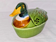 Vintage Duck Pate/Terrine dish by Michel Caugant. French