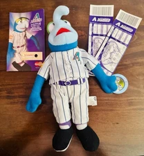 Muppets Luis Gonzalez Gonzo #20 Plush Doll Diamondbacks NWT Redemption Ticket 