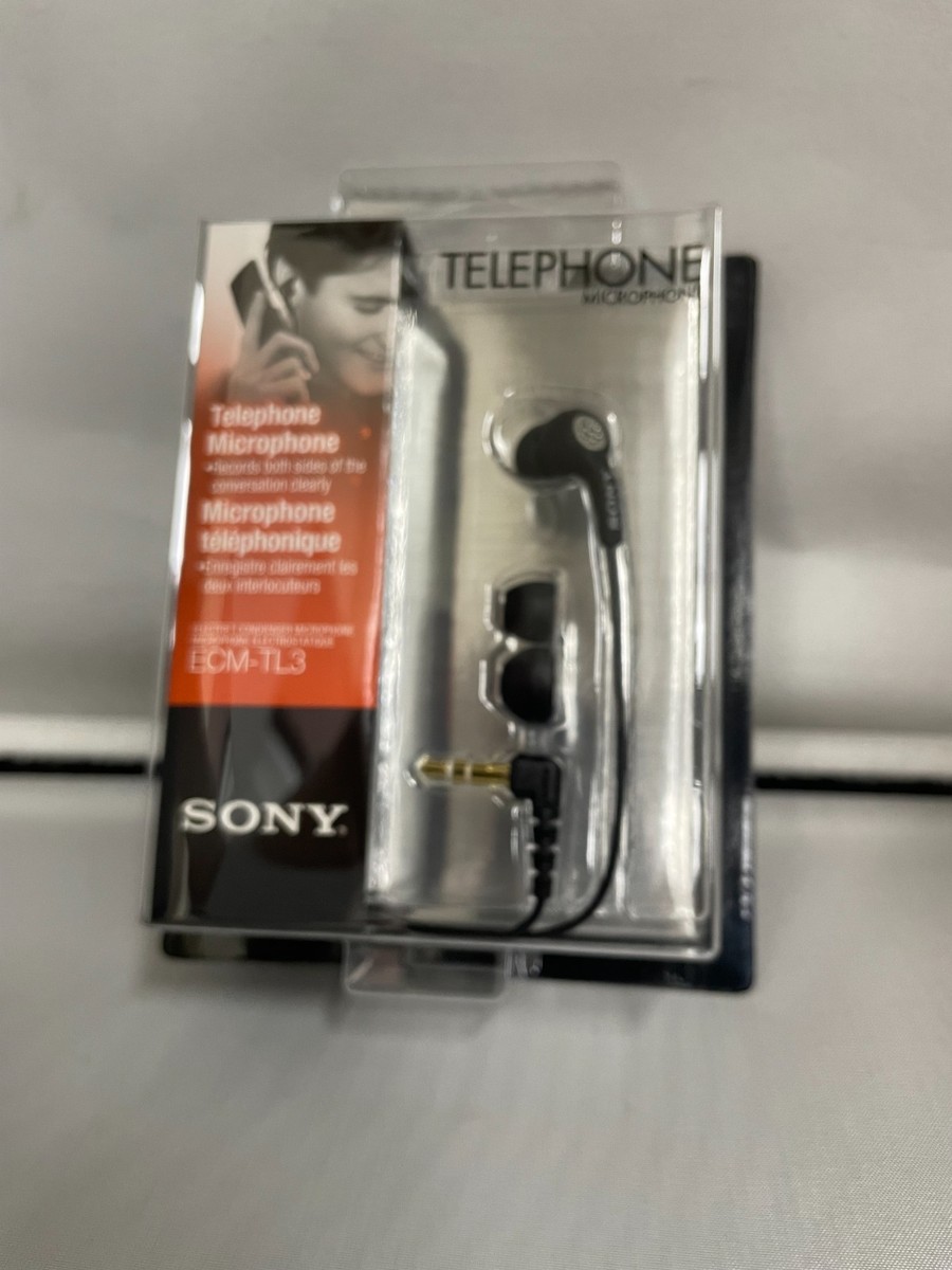 SONY ECM-TL3 Earphone-style electret condenser microphone for