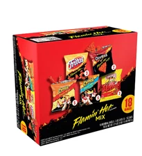 New Frito-Lay Flamin' Hot Mix Variety Pack Snack Chips, 18 Count Multipack New
