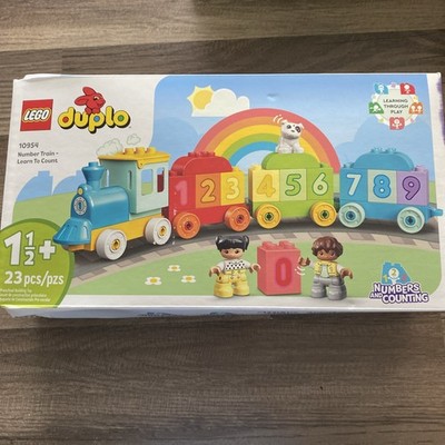 LEGO 10954 Duplo Number Train- Learn To Count Preschool Building Toy 23 Pcs/4
