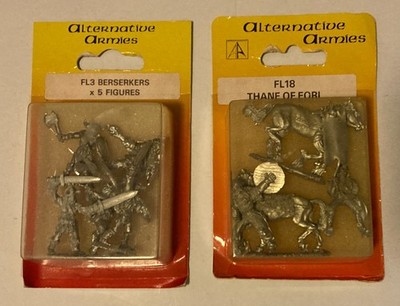Alternative Armies Unpainted Metal Miniatures 2 Pack Collection Series FL3-FL18