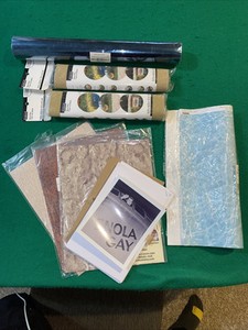 Lot Of Various Sheets And About 17 Military Pictures For Crafts Sand Brick Water
