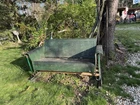 Antique metal porch glider Local pick up patio